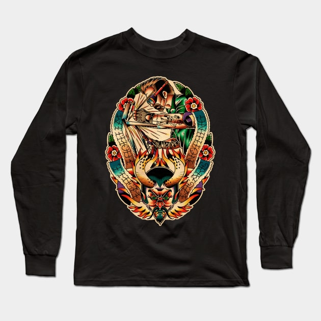 Welder Long Sleeve T-Shirt by Don Chuck Carvalho